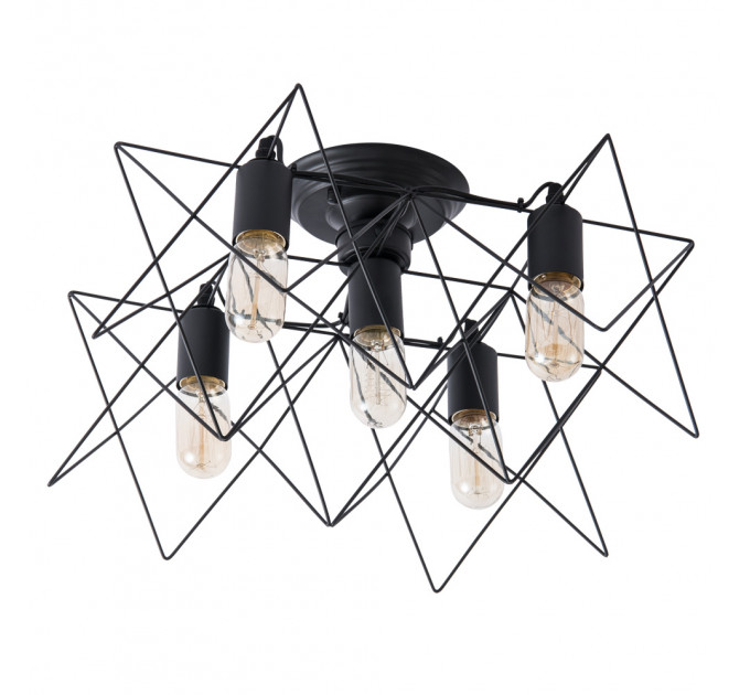 Потолочная люстра Tela Arte Lamp 5*40W Е27 A6048PL-5BK