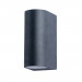 Уличный настенный светильник Compass Arte Lamp черный A3102AL-2BK