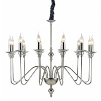 Подвесная люстра Atlanta Divinare 12*60W Е14 1021/02 Lm-12
