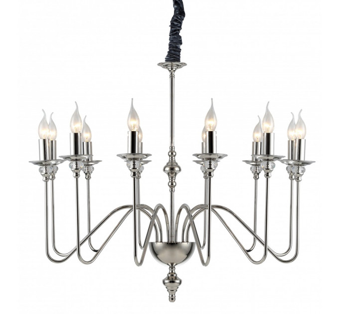 Подвесная люстра Atlanta Divinare 12*60W Е14 1021/02 Lm-12
