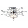 Потолочная люстра Albedo Divinare 3*40W Е14 хром 8819/02 Pl-3