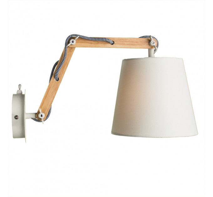Настенное бра Pinocchio Arte Lamp 1*40W Е14 A5700AP-1WH