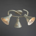 Потолочный светильник Cono Arte Lamp 3*40W Е14 белый A5218PL-3WG