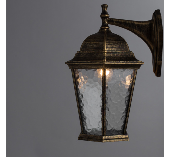 Уличный настенный светильник Arte Lamp Genova A1202AL-1BN