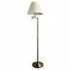Торшер California Arte Lamp 1*60W Е27 бронза/белый A2872PN-1AB