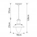 Светильник Arte Lamp FISHERMAN A5518SP-1RB