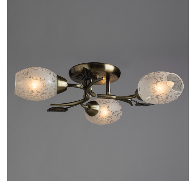 Потолочная люстра Anetta Arte Lamp 3*60W Е14 A6157PL-3AB