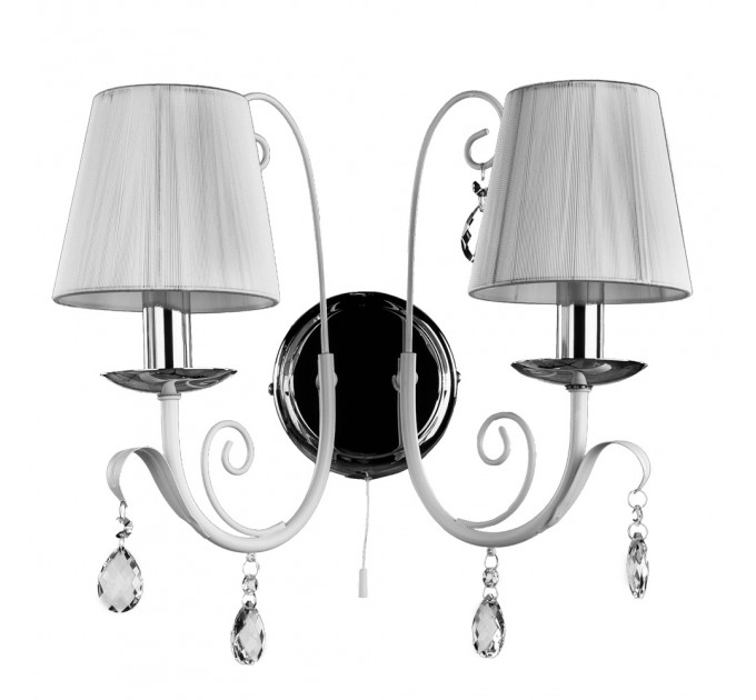 Классическое бра Romana Snow Arte Lamp 2*40W Е14 A1743AP-2WH