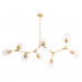 Люстра на штанге Yuka Arte Lamp A4103SP-8GO