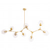 Люстра на штанге Yuka Arte Lamp A4103SP-8GO