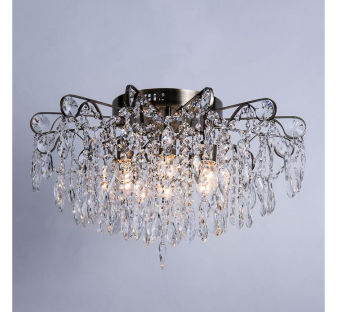 Потолочная люстра Emilia Arte Lamp 6*40W Е27 A1660PL-6AB