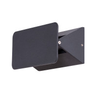 Уличный настенный светильник Elvin Arte Lamp черный A6164AP-1BK
