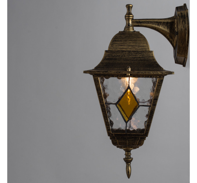 Уличный настенный светильник Berlin Arte Lamp A1012AL-1BN