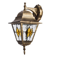 Уличный настенный светильник Berlin Arte Lamp A1012AL-1BN