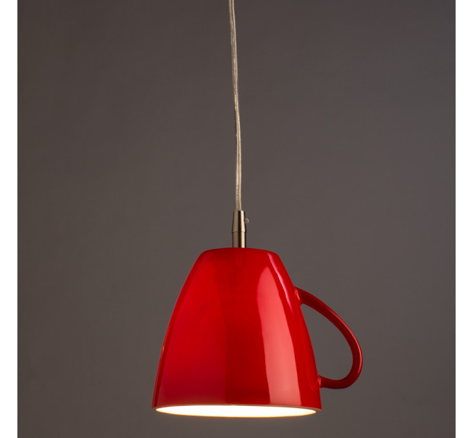 Подвесной светильник Caffetteria Arte Lamp чашка красная A6605SP-1RD