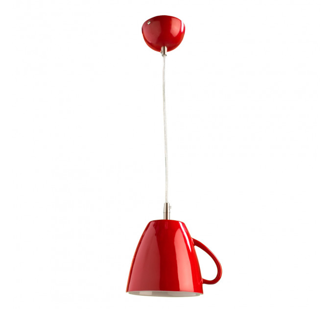 Подвесной светильник Caffetteria Arte Lamp чашка красная A6605SP-1RD