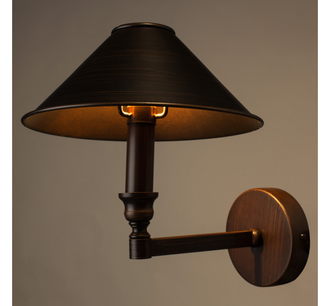 Настенное бра Giordano Arte Lamp 1*40W Е14 A2398AP-1BA