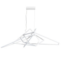 Подвесная люстра Picasso Divinare LED белый1611/03 SP-1