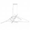 Подвесная люстра Picasso Divinare LED белый1611/03 SP-1
