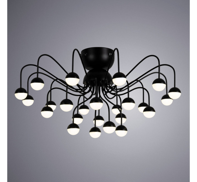 Потолочная люстра Dexter Arte Lamp LED 72W A3619PL-24BK