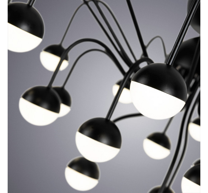 Потолочная люстра Dexter Arte Lamp LED 72W A3619PL-24BK