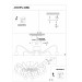 Потолочная люстра Dexter Arte Lamp LED 72W A3619PL-24BK