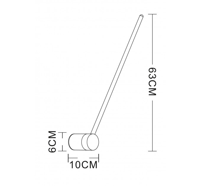 Настенное бра Polis Arte Lamp A2027AP-1GO