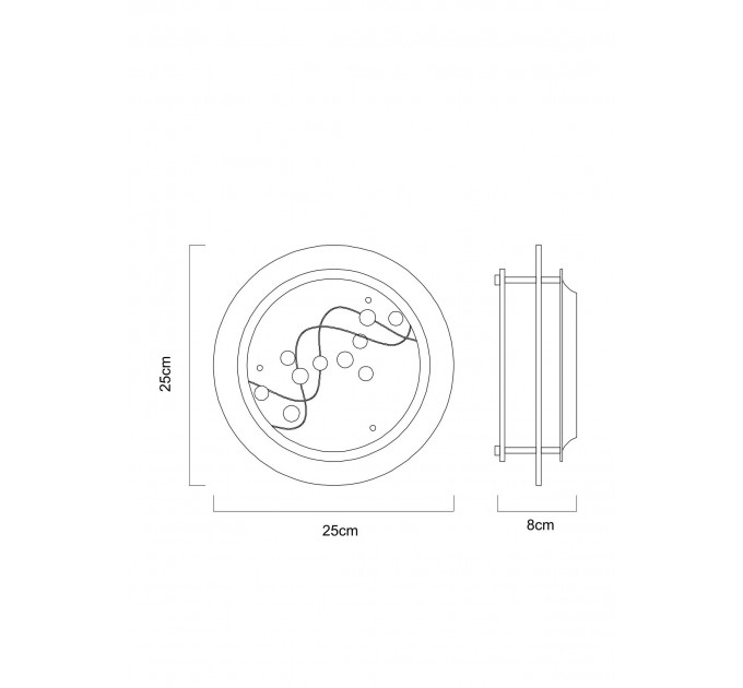 Светильник Arte Lamp BELLE A4890PL-1CC