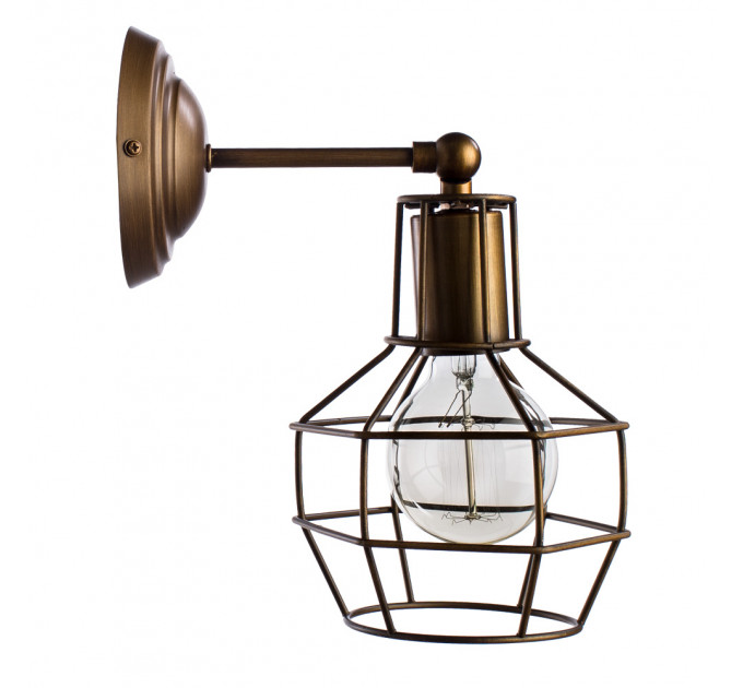Настенное бра Interno Arte Lamp лофт бронза A9182AP-1BZ
