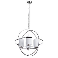 Подвесной светильник Spazio Divinare 4*40W Е14 хром 1159/01 Lm-4