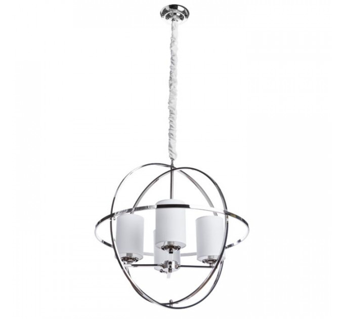 Подвесной светильник Spazio Divinare 4*40W Е14 хром 1159/01 Lm-4