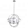 Подвесной светильник Spazio Divinare 4*40W Е14 хром 1159/01 Lm-4