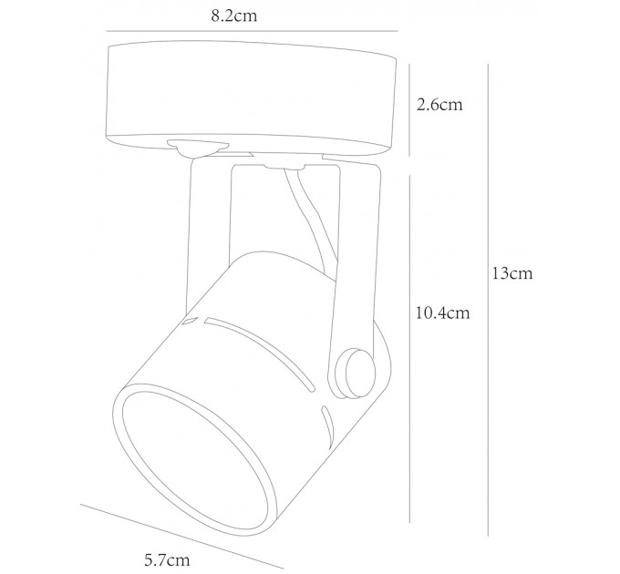 Спот Arte Lamp MIZAR A1311AP-1BK