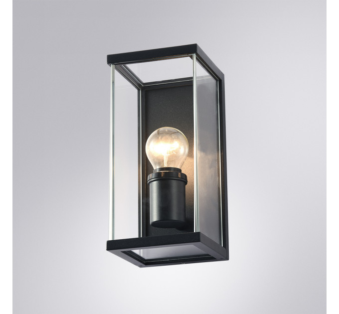Уличный настенный светильник Arte Lamp POT A1631AL-1BK