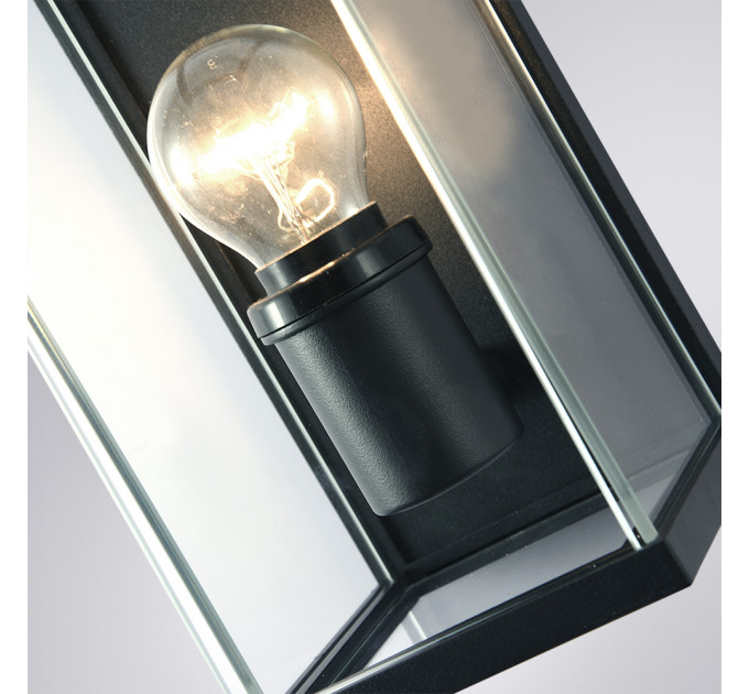 Уличный настенный светильник Arte Lamp POT A1631AL-1BK