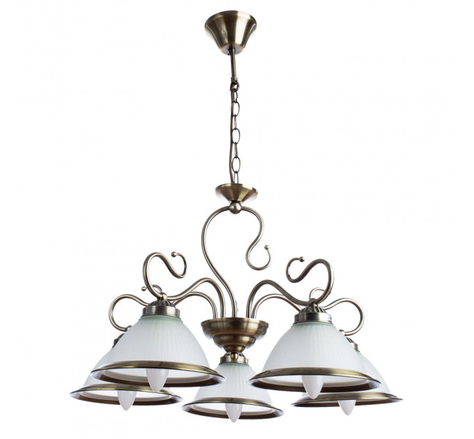 Подвесная люстра Costanza Arte Lamp 5х40W Е27 A6276LM-5AB