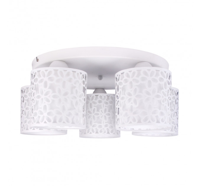 Потолочная люстра Traforato Arte Lamp A8349PL-5WH