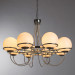 Подвесная люстра Bergamo Arte Lamp 8*40W Е14 хром A2990LM-8CC