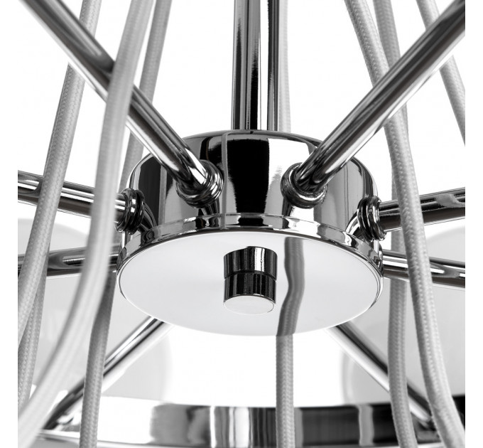 Подвесная люстра Bergamo Arte Lamp 8*40W Е14 хром A2990LM-8CC
