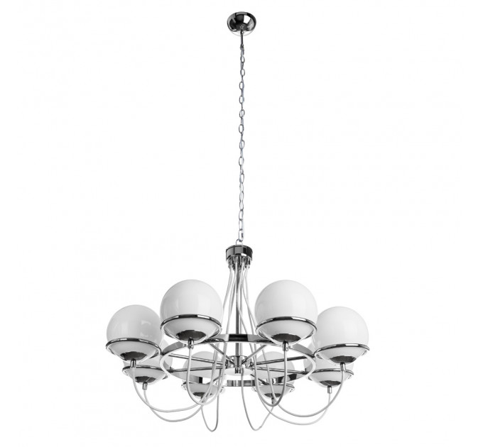 Подвесная люстра Bergamo Arte Lamp 8*40W Е14 хром A2990LM-8CC