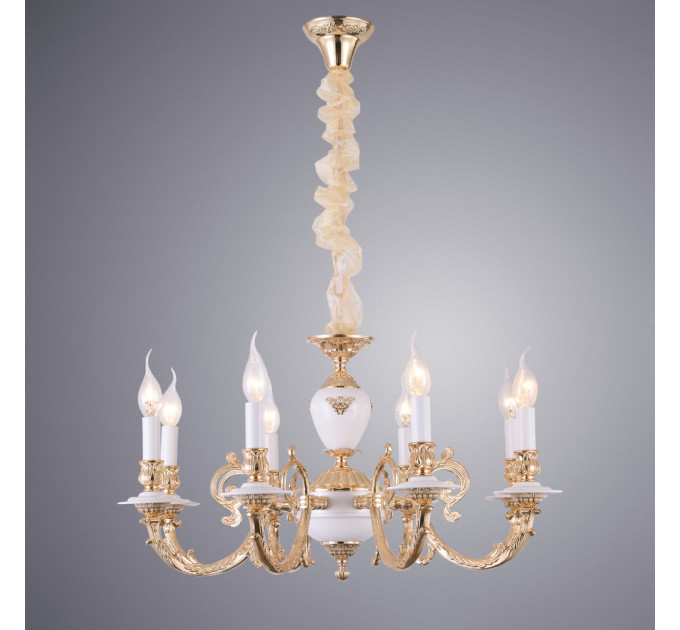 Подвесная люстра Luisa Arte Lamp 8*60W Е14 A8020LM-8WG