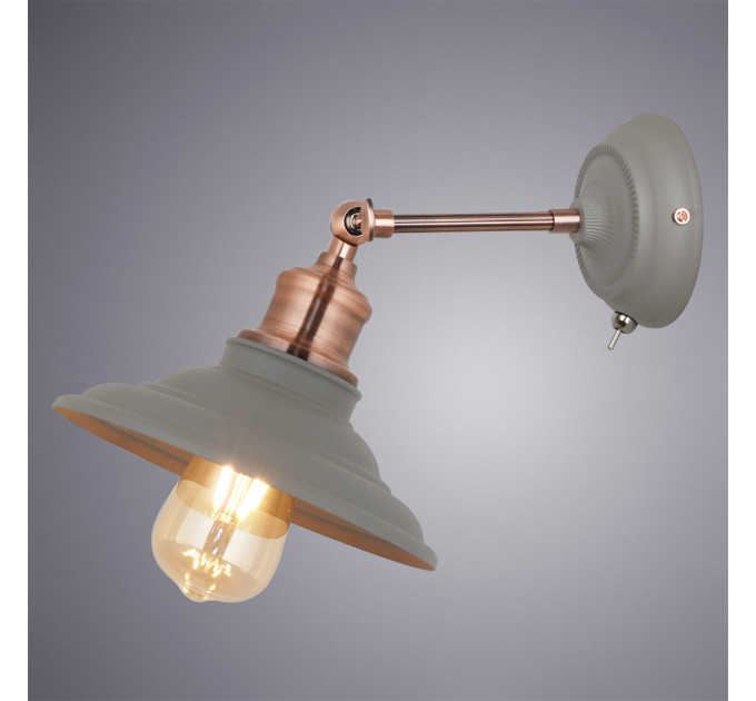 Настенное бра Lido Arte Lamp 1*60W Е27 A5067AP-1GY