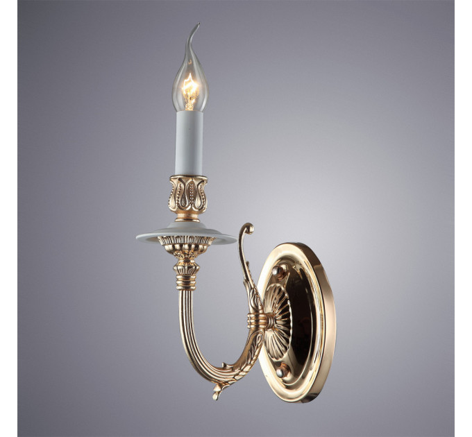 Настенное бра Luisa Arte Lamp 1*60W Е14 A5966AP-1WG