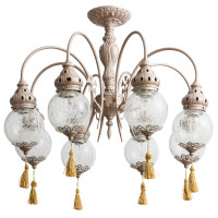 Потолочная люстра Sultan Arte Lamp 8*40W Е27 A2146PL-8GA