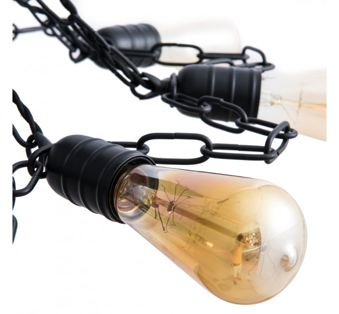 Потолочная люстра Riverrun Arte Lamp 8*40W Е27 A9344PL-8BK