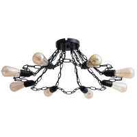 Потолочная люстра Riverrun Arte Lamp 8*40W Е27 A9344PL-8BK
