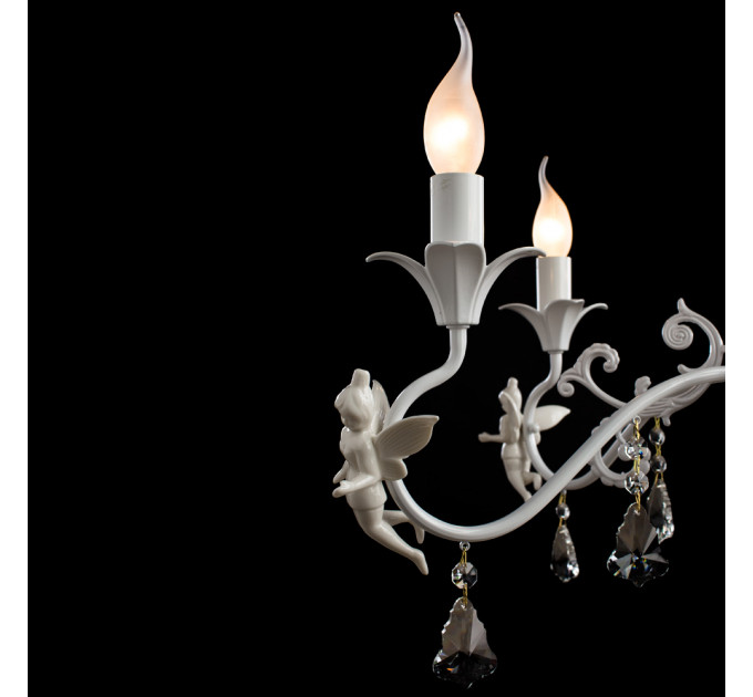 Подвесная люстра Angelina Arte Lamp 5*40W Е14 A5349LM-5WH