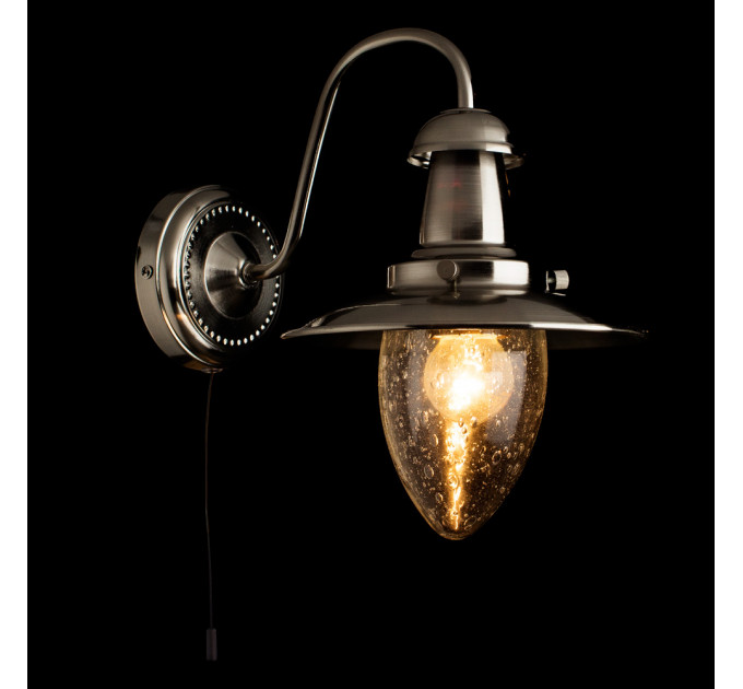 Настенное бра Fisherman Arte Lamp 1*60W Е27 серебристый A5518AP-1SS
