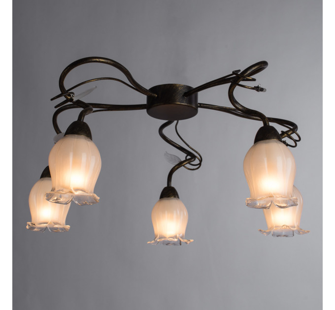 Потолочная люстра Glamore Arte Lamp A7449PL-5BR