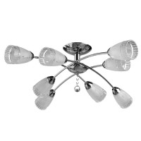 Потолочная люстра Giulia Arte Lamp 8*60W Е14 A6198PL-8CC